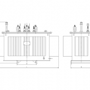 非晶合金三相油浸式配电变压器