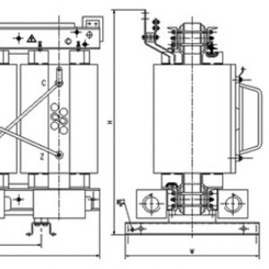 20kV级SC(B)系列三相干式配电变压器